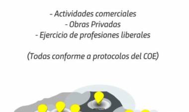Arroyito es zona blanca y flexibilizará obras privadas, comercios y profesiones liberales