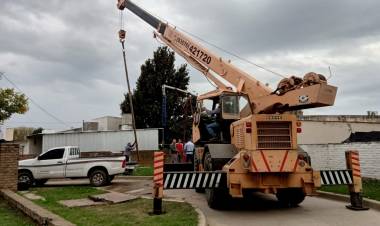 REPARACIÓN DE LA BOMBA DE RIEGO EN EL SECTOR SUR