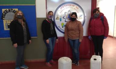 NUEVA PRODUCCIÓN MUNICIPAL DE ALCOHOL EN GEL