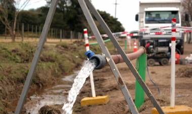 CONTINÚAN LOS AVANCES EN LA OBRA DE CLOACAS DE SECTOR SUR
