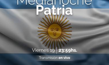 MEDIANOCHE PATRIA: INTERVENCIÓN VISUAL Y MUSICAL