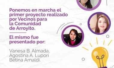 IDEAS EN ACCIÓN: SE LLEVARÁ A CABO EL PRIMER PROYECTO PRESENTADO POR VECINOS