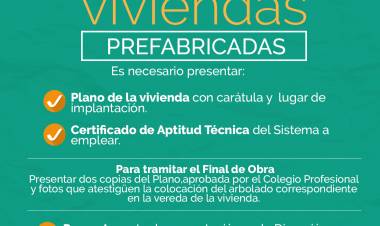 PROCESO NECESARIO PARA EL REGISTRO DE VIVIENDAS PREFABRICADAS