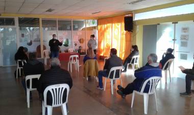 SE TRABAJÓ SOBRE MEDIDAS DE BIOSEGURIDAD CON INSTITUCIONES DEL DEPORTE LOCALES