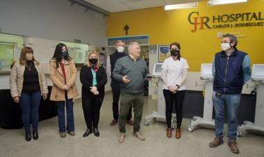 SE RECIBIERON TRES RESPIRADORES PARA EL HOSPITAL MUNICIPAL ARROYITO