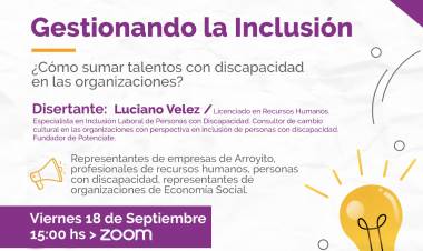 TODOS TRABAJANDO POR LA INCLUSIÓN LABORAL DE PERSONAS CON DISCAPACIDAD