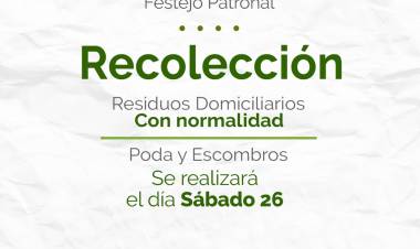 SERVICIOS PÚBLICOS DEL DÍA JUEVES 24