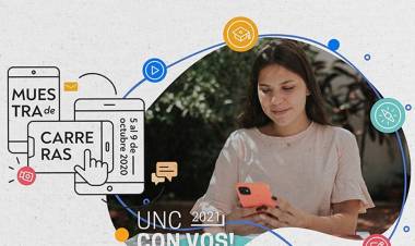 TE INVITAMOS A PARTICIPAR DE LA MUESTRA VIRTUAL DE CARRERAS DE LA UNC