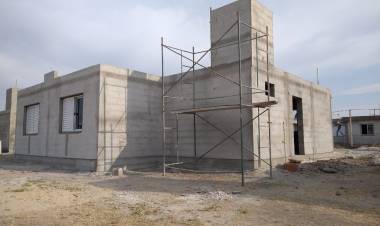 LAS VIVIENDAS MUNICIPALES EN CURSO ESTÁN EN LA ÚLTIMA ETAPA DE CONSTRUCCIÓN