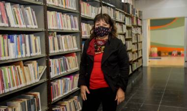 CONTINÚAN LOS TRABAJOS EN LA BIBLIOTECA MUNICIPAL POPULAR ALMAFUERTE