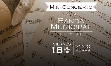 PRIMER MINI CONCIERTO VIRTUAL DE LA BANDA MUNICIPAL INICIAL
