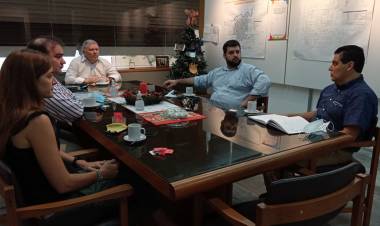 EL DIRECTOR GENERAL DE HOSPITALES DEL INTERIOR DE LA PROVINCIA DE CÓRDOBA VISITÓ EL HOSPITAL MUNICIPAL CARLOS J. RODRÍGUEZ