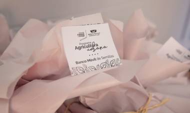 DESDE EL MUNICIPIO SE COMENZÓ CON LA ENTREGA DE 780 KITS DE SEMILLAS