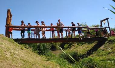 ACTIVIDADES DE TREKKING Y RECREACIÓN EN NUESTRO BALNEARIO MUNICIPAL