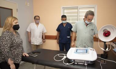 ARROYITO SIGUE CRECIENDO EN SALUD. NUEVA APARATOLOGÍA PARA EL SERVICIO DE HEMOTERAPIA Y KINESIOLOGÍA – FISIOTERAPIA DEL HOSPITAL MUNICIPAL
