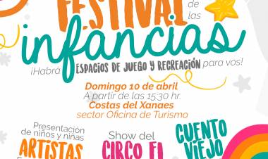 YA LLEGA EL PRIMER FESTIVAL DE LAS INFANCIAS