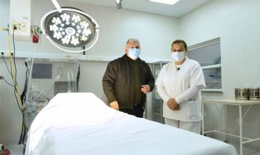 EL MUNICIPIO INVIRTIÓ MÁS DE 1.500.000 EN UN NUEVO QUIRÓFANO DE ÚLTIMA TECNOLOGÍA PARA EL HOSPITAL