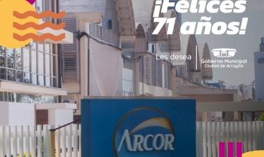 FELICES 71 AÑOS DE VIDA A NUESTRA QUERIDA EMPRESA ARCOR
