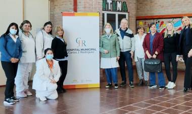 EL HOSPITAL MUNICIPAL TRABAJA JUNTO A LAS ESCUELAS DE NUESTRA CIUDAD Y LOS PARAJES