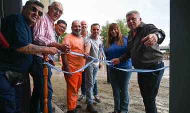 EL INTENDENTE BENEDETTI APORTA UNA GRAN OBRA EN BENEFICIO A MÁS DE 130 AGENTES DEL ÁREA DE SERVICIOS PÚBLICOS