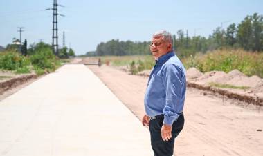 EL INTENDENTE BENEDETTI CONSIGUE OBRA PARA DESCOMPRIMIR EL INGRESO DEL TRÁNSITO PESADO A LA CIUDAD