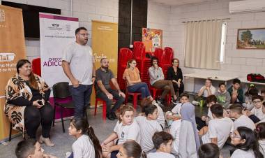 SE LLEVARON A CABO LAS TRES JORNADAS SOBRE PREVENCIÓN DEL CONSUMO DE DROGAS A CARGO DE SEBASTIÁN MASCHERANO