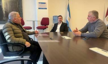 EL INTENDENTE GUSTAVO AVANZA CON LAS GESTIONES PARA CONCRETAR EL FUTURO CENTRO DE MONITOREO MUNICIPAL