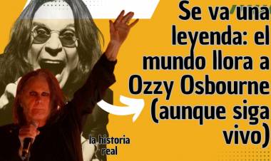 Se va una leyenda : el mundo llora a Ozzy Osbourne (aunque siga vivo) 