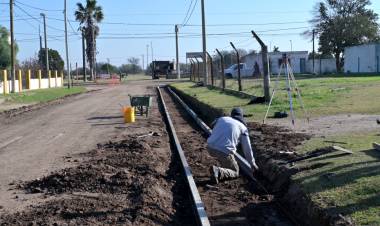 Avanzan las obras en los parajes