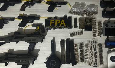 FPA DESARTICULÓ UNA ORGANIZACIÓN NARCO DEDICADA AL INGRESO DE DROGAS A TRAVÉS DE DRONES EN LA CÁRCEL DE BOUWER. DIEZ DETENIDOS