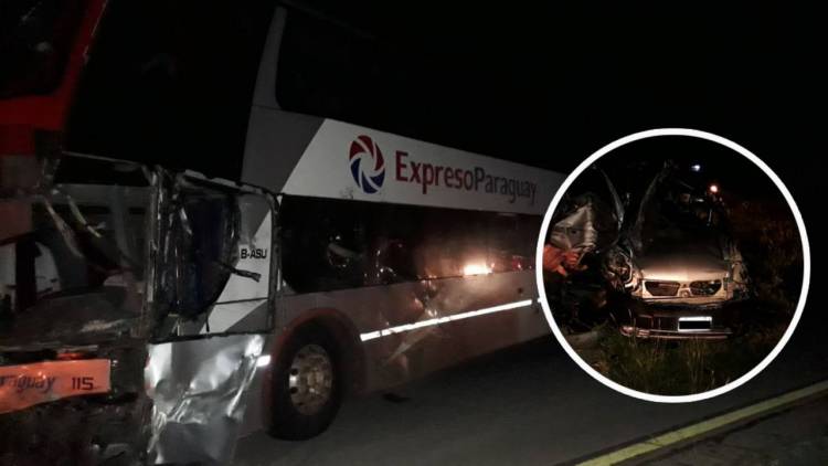 Terrible choque frontal en Entre Ríos: seis muertos