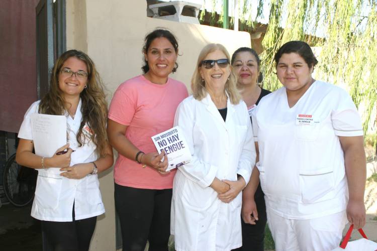 Comenzaron las visitas domiciliarias, en el marco de la campaña de prevención del Dengue