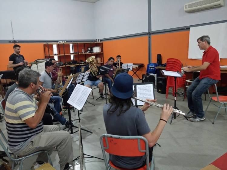 Continúan las capacitaciones a nuestra Banda Municipal