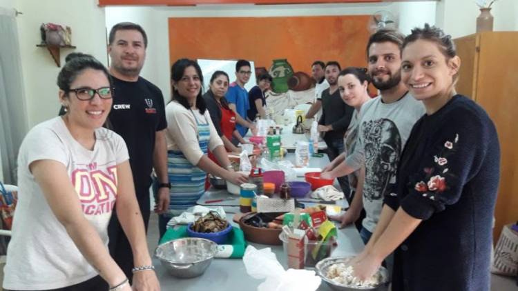 Comenzó el Curso de Cocina