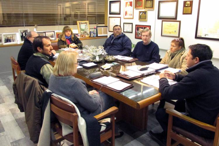 El Intendente Cravero se reunió con su equipo de Secretarios