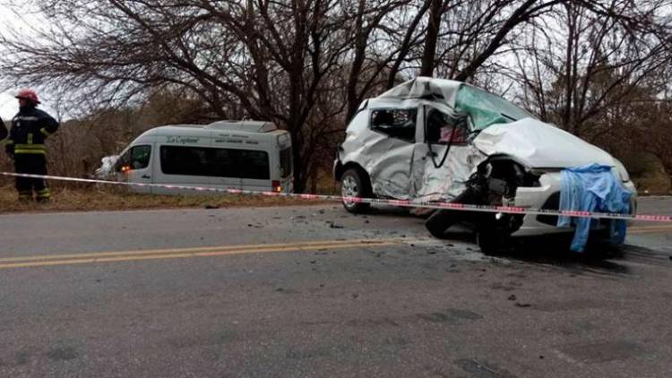 Terrible accidente en Embalse: murió una joven de 28 años