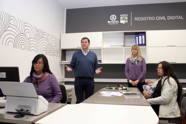 Arroyito inauguró el Registro Civil Digital