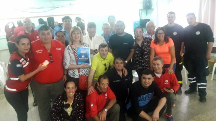 Segundo encuentro de Defensa Civil en Arroyito