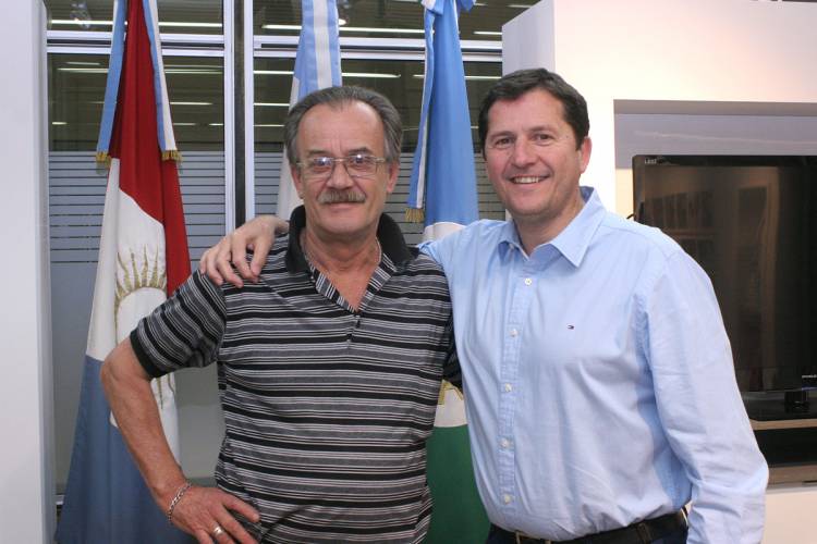 El Intendente saludó a empleados tras su jubilación 