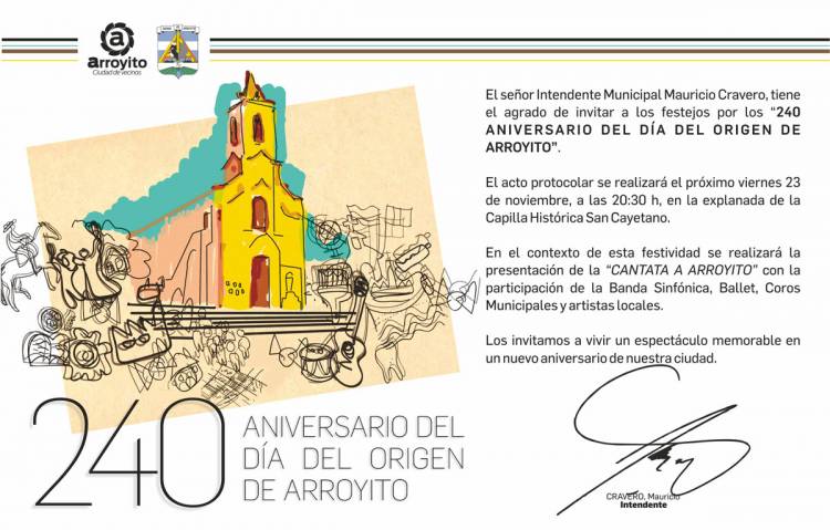 240 Aniversario del Día del Origen de Arroyito
