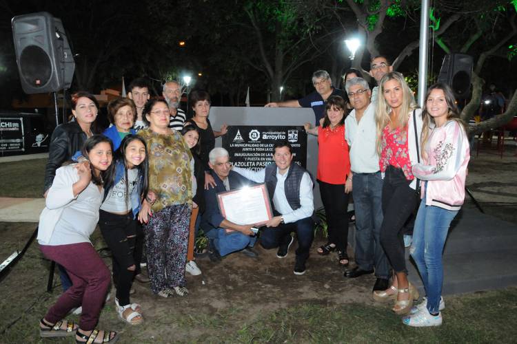 Se inauguró la Remodelación y Puesta en Valor de la Plazoleta Paseo del Xanaes “Héctor Astrada”