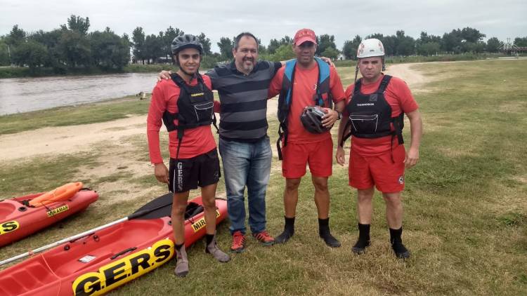 EL RÍO XANAES PRESENTA UN GRAN CAUDAL, LO QUE INDICA QUE EL DESAFÍO DEL XANAES SERÁ EXITOSO 