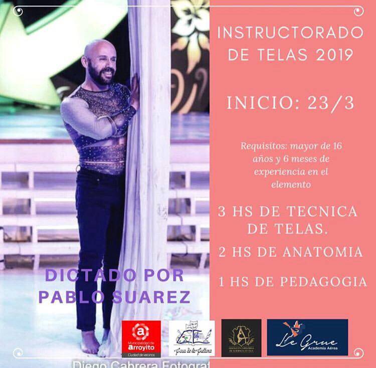 Instructorado de Acrobacias en Tela