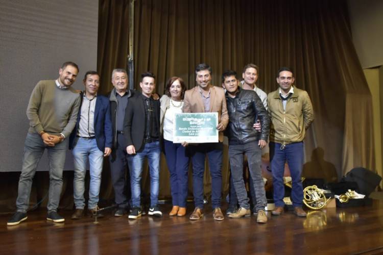 Nuestra Banda Sinfónica gestionó nuevos instrumentos