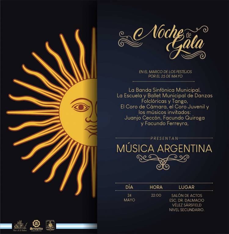 Noche de Gala para todos los Arroyitense “Esperando el 25”