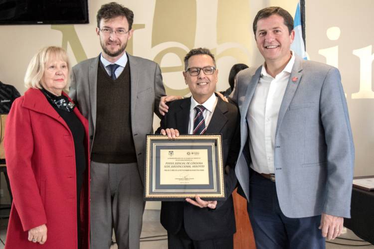 El Intendente Cravero participó del 25° Aniversario de los Tribunales de Arroyito