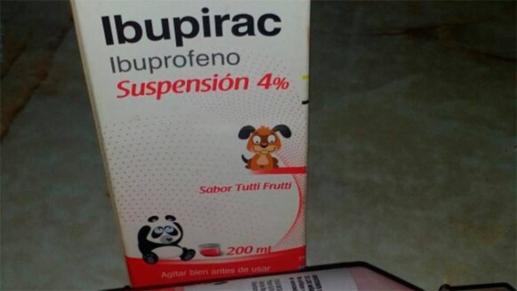 Retiran del mercado un lote de Ibupirac para niños