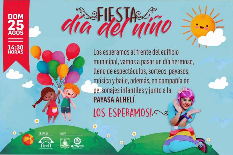 Todos juntos Festejaremos el Día Del Niño!!