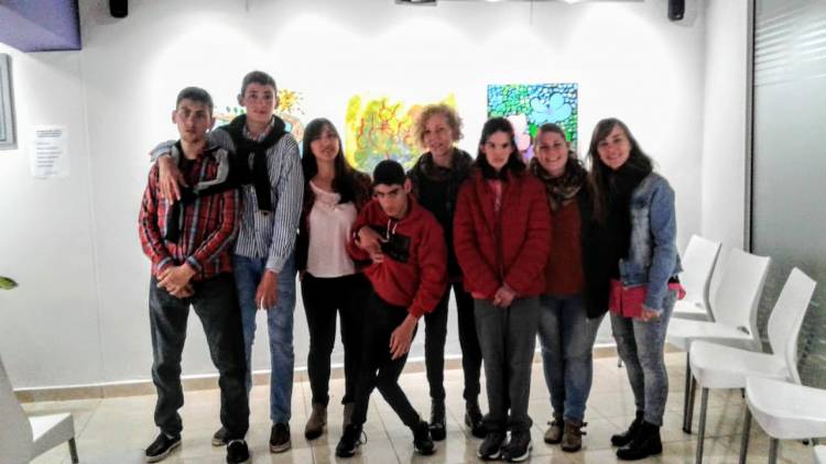 Muestra de arte terapia de Renacer