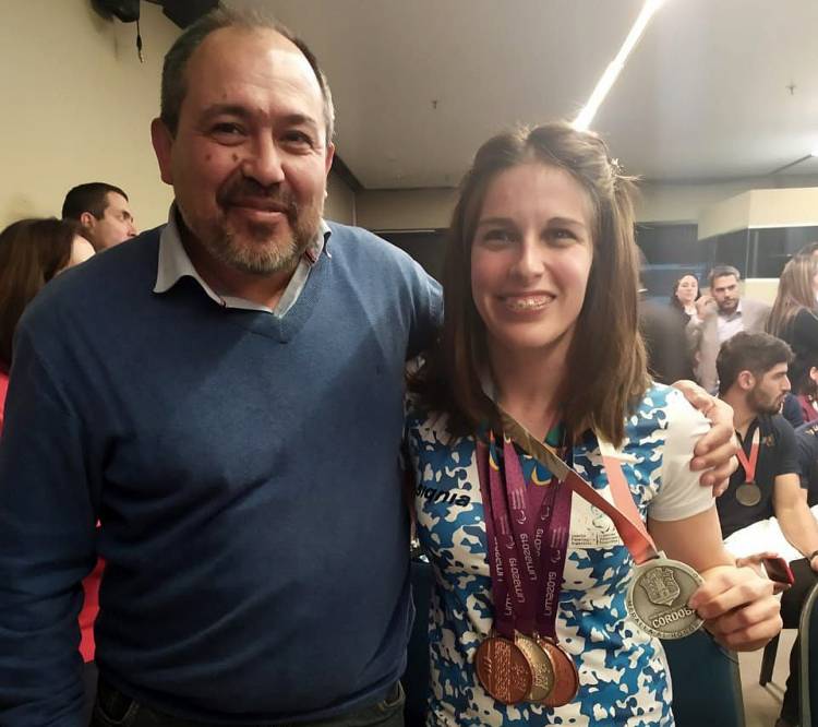La Agencia Córdoba Deportes hizo reconocimiento a Elizabeth Noriega